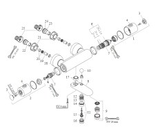 RECAMBIOS GRIFERIA HANSGROHE AXOR